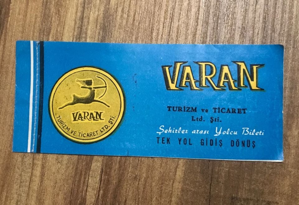Varan Turizm / Otobüs bileti
