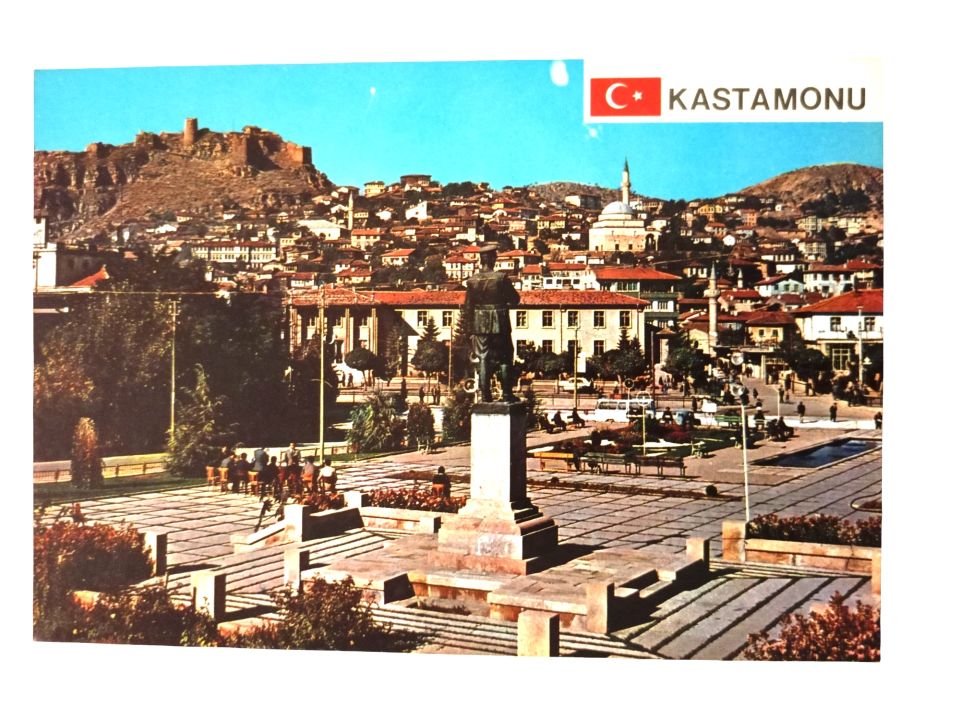 Kastamonu / Keskin Color - 1970'li yıllara ait kartpostal / Arkası yazısız
