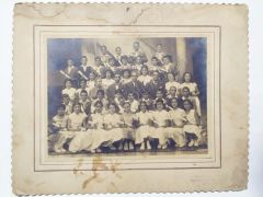 Diplomalı talebeler toplu fotoğraf / Kartal Fotoğraf Stüdyosu