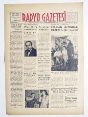 13 Mayıs 1959 Radyo Gazetesi - Eski Gazete
