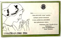 Helen KELLER'i anma paneli - Lions davetiye