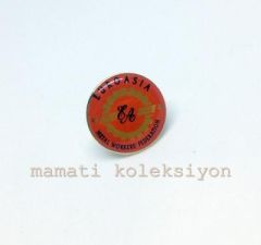 Euroasia Metal Workers Federation rozet  pin -