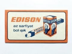 Edison - Bakkallara verilen not defteri