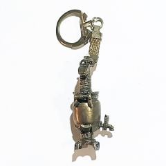 Pirinç semaver anahtarlık