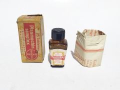 Plasmochin simplex Bayer / Kızılay Cemiyeti bandrollü -İlaç kutusu