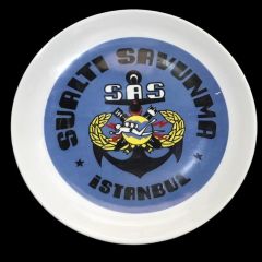 SAS Sualtı Savunma İstanbul - Porland Hatıra tabak