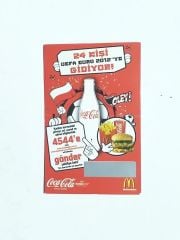 24 Kişi Euro 2012'ye gidiyor - Coca Cola McDonalds / Çekiliş kartı