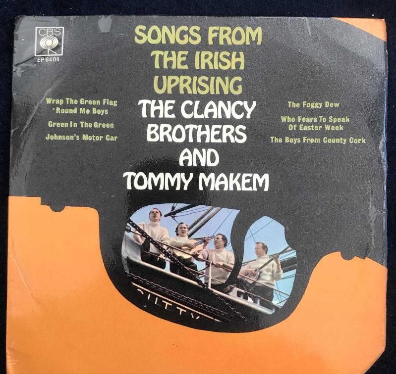 Songs From The Irish Uprising - The Clancy Brothers / 45'lik plak