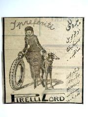 Pirelli Lord Otomobil lastikleri / Osmanlıca dergi, gazete reklamı - Efemera