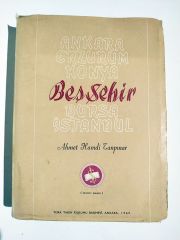 Beş Şehir (İkinci Baskı) - Ahmet Hamdi Tanpınar/ Kitap
