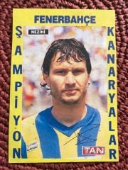 Fenerbahçe - Nezihi TOSUNCUK / Tan gazetesi kartpostal