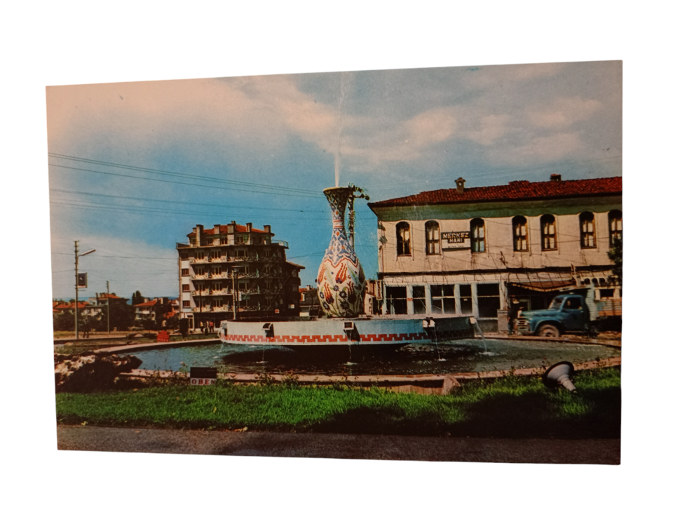 Kütahya Ticaret Kartpostal - 1970'li yıllara ait kartpostal / Arkası yazısız