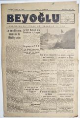 Beyoğlu 17 juin 1942 - Eski Gazete