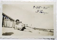Florya Plajı 1935 - Fotoğraf