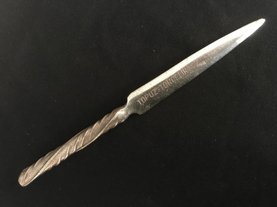 Topuz - Torçelik / Zarf açacağı