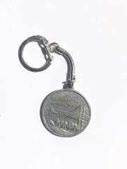 Türkiye Garanti Bankası / Cumhuriyetin 50. yıl Hatırası - Boğaz köprüsü temalı anahtarlık