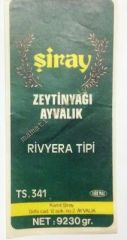Şiray Zeytinyağı Ayvalık, teneke etiketi Zeytin ve Zeytinyağı efemeraları - Efemera