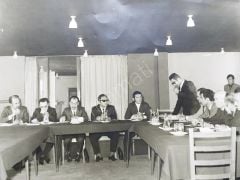 Yıldız İnşaat Proje Yarışması 2 adet büyük fotoğraf / Çınar otel 1970 - Efemera