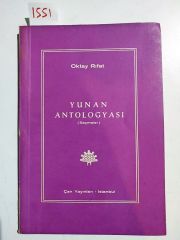 YUNAN ANTOLOGYASI (SEÇMELER) - OKTAY RIFAT / Kitap