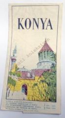 Konya Turizm derneği 1963 yılı broşür - Efemera