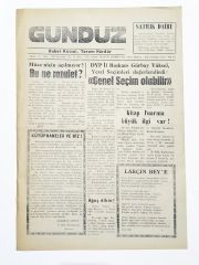 30 Mart 1989 Gündüz gazetesi BULANCAK - Eski Gazete