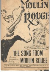 Moulin Rouge / The song from Moulin Rouge - Nota