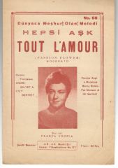 Tout L'amour - Nota