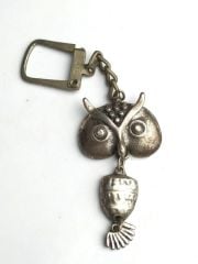 Hareketli metal baykuş - Anahtarlık