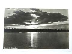 Sunset in Baghdat Irak  / Kartpostal