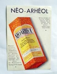 Neo Arheol - İlaç reklamı Tıp Eczacılık efemeraları - Efemera
