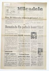 Mücadele gazetesi 26 Temmuz 2004 SİİRT - Eski Gazete