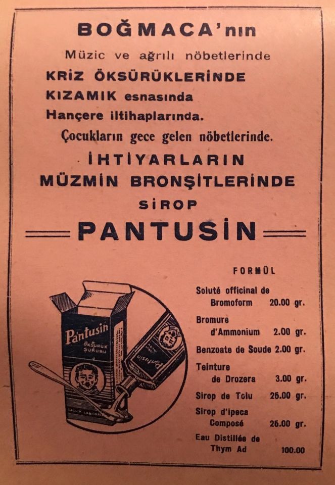 Pantusin - 9.5x14,5 / Arkası baskısız reklam