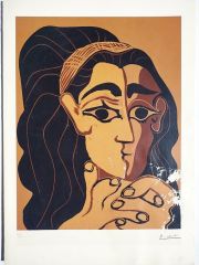 Picasso Modelleri Matisse odalıkları sergisinin.. Davetiye