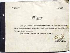 Spiker Hamit ŞAİROĞLU - Antalya Festivali, 1966 tarihli yazışma