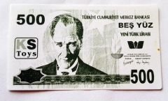 Beş Yüz yeni Türk Lirası - KS Toys