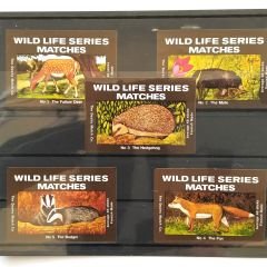 Wild life series matches / Yaban hayatı  - Kibrit etiketi