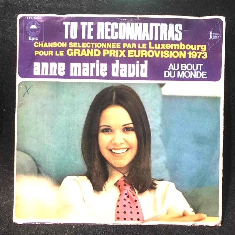 Grand Prix Eurovision 1973 / Anne Maria David - 45'lik plak