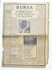 10 - 2. teşrin 1944 Bursa gazetesi