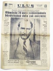 10 Kasım 1967 Ulus gazetesi