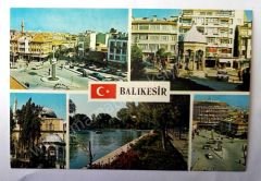 BALIKESİR - 5 parçalı kartpostal