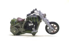 Haki renkli motorsiklet / Oyuncak motorsiklet