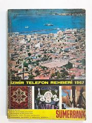 İzmir Telefon Rehberi 1967 Sümerbank - Kitap