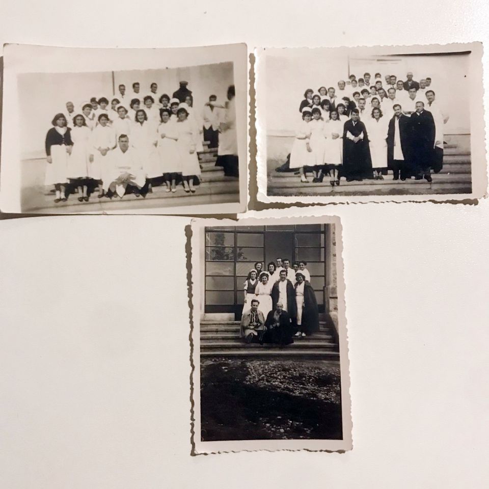 Doktor ve hemşireler - 3 adet, 6x9 fotoğraf