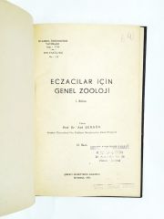 Eczacılar İçin Genel Zooloji / Prof. Dr. Atıf ŞENGÜN - Kitap