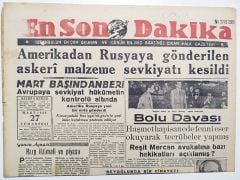 Bolu davası, Beyoğlunda cinayet - 27.3.1948 tarihli En Son Dakika gazetesi