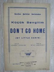Don't go home - Nota