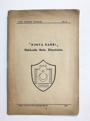Kimya Harbi Hakkında Neler Bilmelisiniz  - Kitap