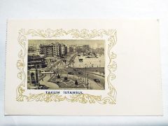 Taksim meydanı - 6.5x1.5 Kartpostal