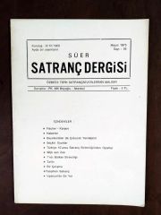 Süer Satranç dergisi / Özbeöz Türk Satrançseverlerinin malıdır. 1975 - Sayı 59