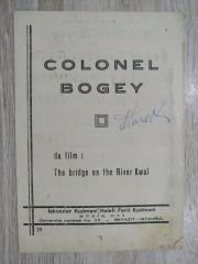 Colonel Bogey / Du film: The Bridge on the river Kwai - Nota